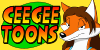 CeeGee Toons vixen button
