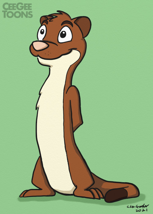 Cute Stoat