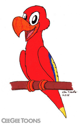 Toon Parrot