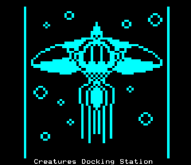 Creatures Docking Station Spaceship