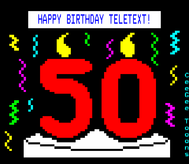 Teletext 50th Anniversary