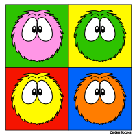 Fluffball Pop Art