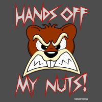 'Hands off my nuts'