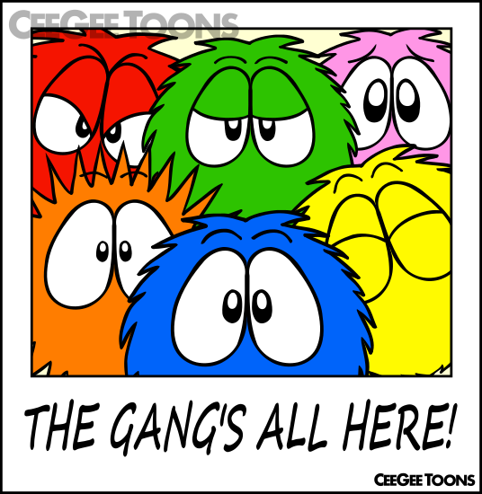 Fluffball Group Shot